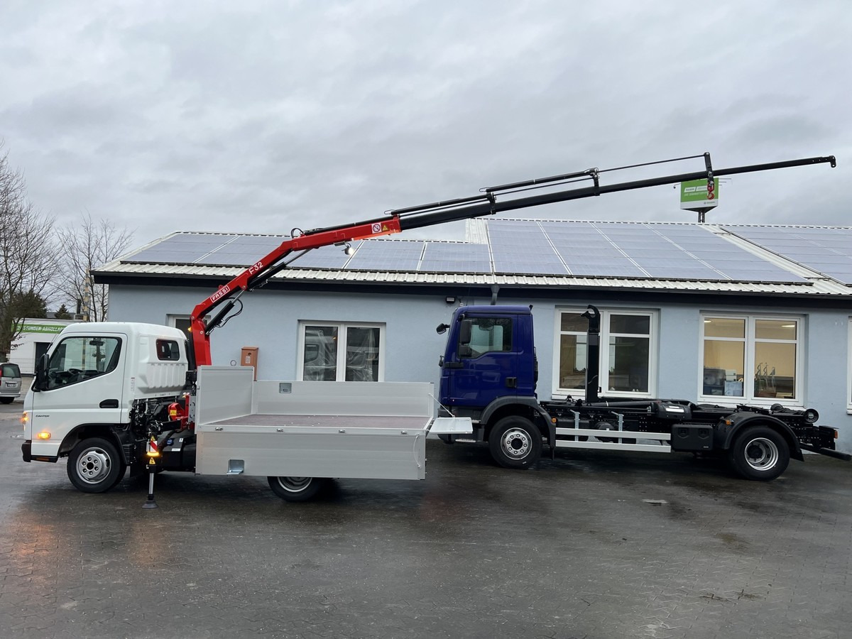 FUSO 3S15 Alu Pritsche 2.80m Ladekran Funk! sofort ve - Camion cu macara, Autoutilitară cu platformă: Foto 3 FUSO 3S15 Alu Pritsche 2.80m Ladekran Funk! sofort ve - Camion cu macara, Autoutilitară cu platformă: Foto 3