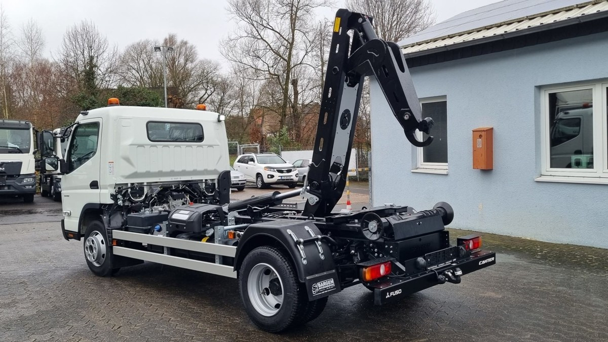 FUSO Canter FUSO 9C18 Duonic City Abrollkipper - Camion cu cârlig: Foto 1 FUSO Canter FUSO 9C18 Duonic City Abrollkipper - Camion cu cârlig: Foto 1