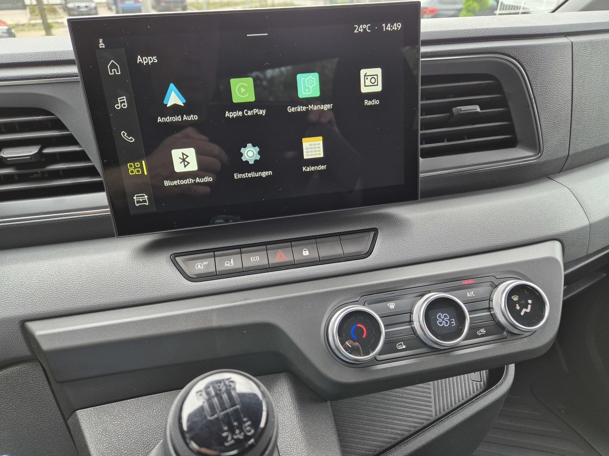 Autoutilitară cu platformă nou RENAULT Master L2H1 (neues Mod.) Alupritsche m. Kran: Foto 11
