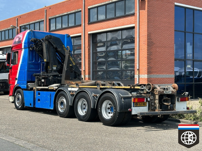 DAF FAK XF105 510 * MANUAL 16x ZF ** PALLFINGER PK20002 ** PALIFT HOOK 25t ** 8X2/4 - Camion cu macara: Foto 4 DAF FAK XF105 510 * MANUAL 16x ZF ** PALLFINGER PK20002 ** PALIFT HOOK 25t ** 8X2/4 - Camion cu macara: Foto 4