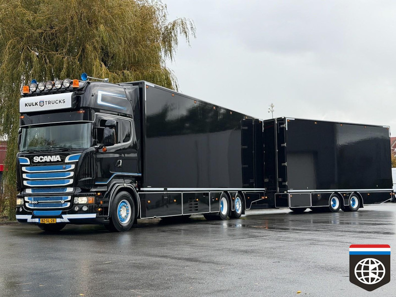Scania R 500 B 6X2*4 FULL SET - HOLLAND SHOW TRUCK - 2X TAIL LIFT - CONCOURSTAAT - MANUAL - Camion frigider: Foto 2 Scania R 500 B 6X2*4 FULL SET - HOLLAND SHOW TRUCK - 2X TAIL LIFT - CONCOURSTAAT - MANUAL - Camion frigider: Foto 2