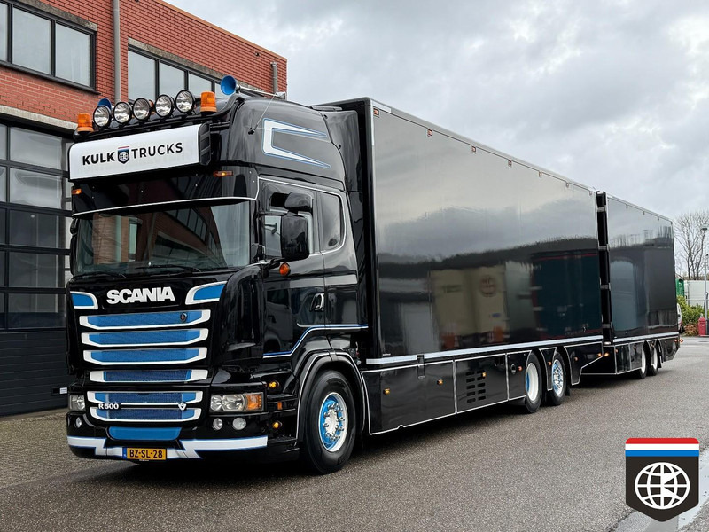 Scania R 500 B 6X2*4 FULL SET - HOLLAND SHOW TRUCK - 2X TAIL LIFT - CONCOURSTAAT - MANUAL - Camion frigider: Foto 3 Scania R 500 B 6X2*4 FULL SET - HOLLAND SHOW TRUCK - 2X TAIL LIFT - CONCOURSTAAT - MANUAL - Camion frigider: Foto 3