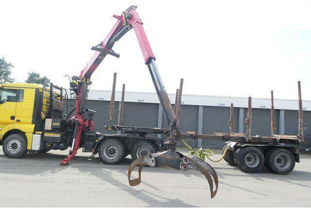Cap tractor MAN 26.540 TGX/6x4/540 PS/Kran Epsilon/Blattfederung: Foto 7
