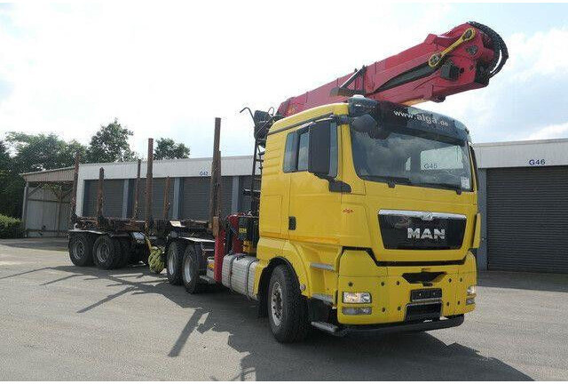 MAN 26.540 TGX/6x4/540 PS/Kran Epsilon/Blattfederung - Cap tractor: Foto 1 MAN 26.540 TGX/6x4/540 PS/Kran Epsilon/Blattfederung - Cap tractor: Foto 1