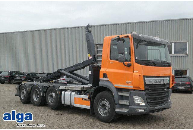 DAF CF 460 8x2, HLK 20 64.30, Lenk-Lift, Klima - Camion cu cârlig: Foto 1 DAF CF 460 8x2, HLK 20 64.30, Lenk-Lift, Klima - Camion cu cârlig: Foto 1