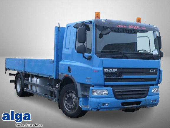 DAF CF 75.360 4x2, Retarder, Klima, AHK, Gerüstbau - Camion platformă: Foto 1 DAF CF 75.360 4x2, Retarder, Klima, AHK, Gerüstbau - Camion platformă: Foto 1