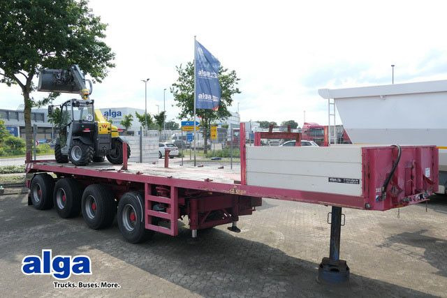 ES-GE 4.VON-25-40.3H, Pritsche, 4-Achser, Gelenkt, SAF ES-GE 4.VON-25-40.3H, Pritsche, 4-Achser, Gelenkt, SAF - Semiremorcă platformă: Foto 1 ES-GE 4.VON-25-40.3H, Pritsche, 4-Achser, Gelenkt, SAF ES-GE 4.VON-25-40.3H, Pritsche, 4-Achser, Gelenkt, SAF - Semiremorcă platformă: Foto 1