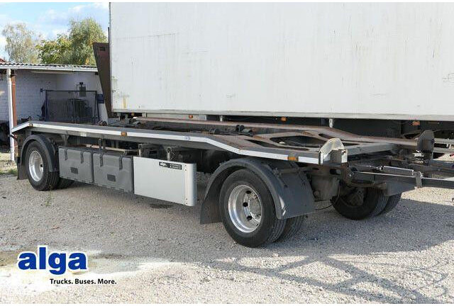 HKM G 18 ZL 5,0, Außenroller 5 bis 7m, Luftfederun - Remorcă transport containere/ Swap body: Foto 1 HKM G 18 ZL 5,0, Außenroller 5 bis 7m, Luftfederun - Remorcă transport containere/ Swap body: Foto 1