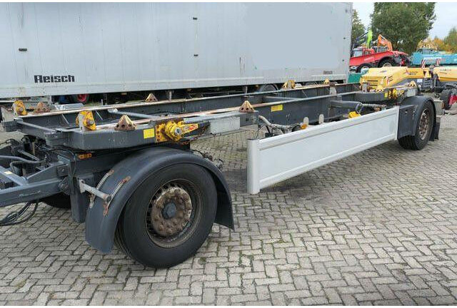 Huffermann HMA 18.24 LS Vario-Carrier, 2x Absetzcontainer - Remorcă transport containere/ Swap body: Foto 2 Huffermann HMA 18.24 LS Vario-Carrier, 2x Absetzcontainer - Remorcă transport containere/ Swap body: Foto 2