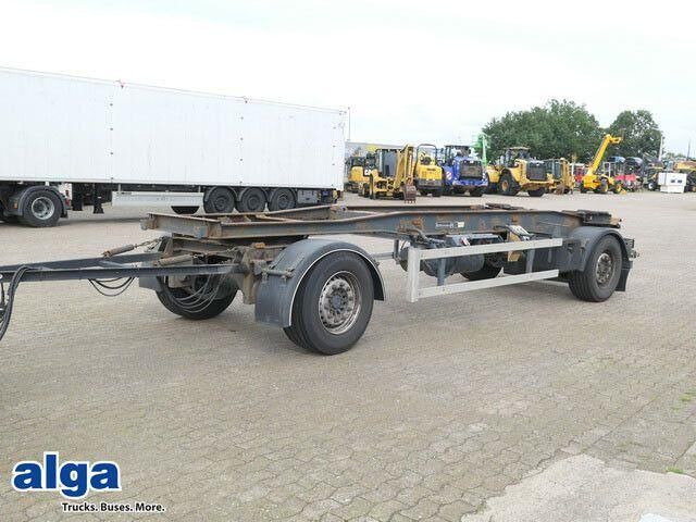 Huffermann HSA 18.70, Container, Schlitten, SAF, Luftfed. - Remorcă transport containere/ Swap body: Foto 1 Huffermann HSA 18.70, Container, Schlitten, SAF, Luftfed. - Remorcă transport containere/ Swap body: Foto 1