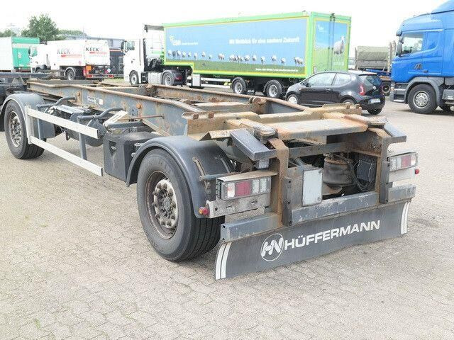 Huffermann HSA 18.70, Container, Schlitten, SAF, Luftfed. - Remorcă transport containere/ Swap body: Foto 2 Huffermann HSA 18.70, Container, Schlitten, SAF, Luftfed. - Remorcă transport containere/ Swap body: Foto 2