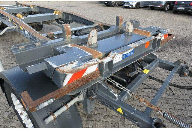 Remorcă transport containere/ Swap body Huffermann HSA 18.70 LS, Schlitten, Alu-Felgen, Staukasten: Foto 11 Remorcă transport containere/ Swap body Huffermann HSA 18.70 LS, Schlitten, Alu-Felgen, Staukasten: Foto 11