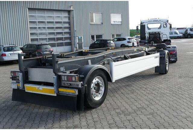 Remorcă transport containere/ Swap body Huffermann HSA 18.70 LS, Schlitten, Alu-Felgen, Staukasten: Foto 9 Remorcă transport containere/ Swap body Huffermann HSA 18.70 LS, Schlitten, Alu-Felgen, Staukasten: Foto 9