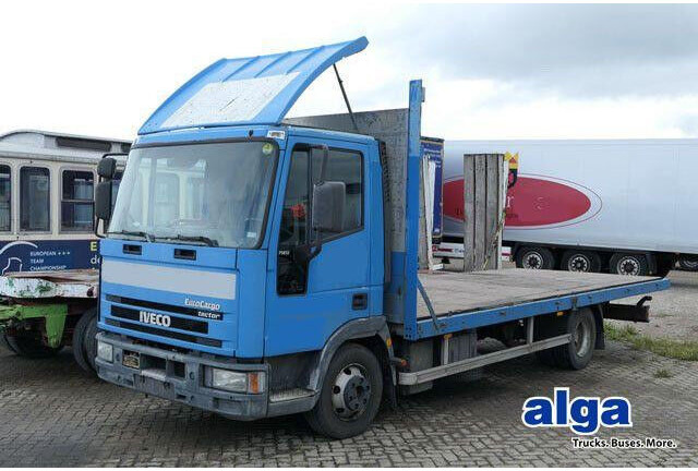 Iveco ML 75 E 4x2, Plattform, 3. Sitz, Luftfederung - Camion platformă: Foto 1 Iveco ML 75 E 4x2, Plattform, 3. Sitz, Luftfederung - Camion platformă: Foto 1