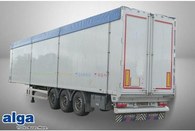 Knapen Trailers K 100, 92m³, 10mm Boden, Luft-Lift, BPW-Achsen - Semiremorcă furgon: Foto 1 Knapen Trailers K 100, 92m³, 10mm Boden, Luft-Lift, BPW-Achsen - Semiremorcă furgon: Foto 1