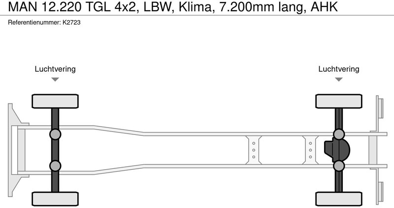 Leasing de MAN 12.220 TGL 4x2, LBW, Klima, 7.200mm lang, AHK MAN 12.220 TGL 4x2, LBW, Klima, 7.200mm lang, AHK: Foto 19