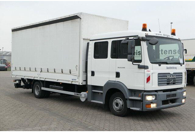 MAN 12.240 TGL, DOKA, LBW, AHK, Klima, 6 Sitze - Camion cu prelată: Foto 4 MAN 12.240 TGL, DOKA, LBW, AHK, Klima, 6 Sitze - Camion cu prelată: Foto 4