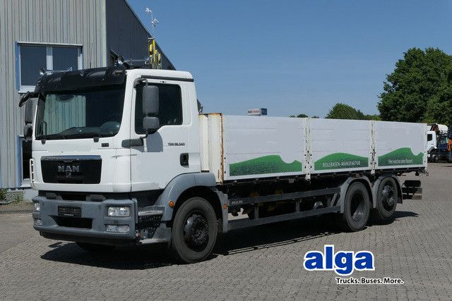 MAN 26.340 TGM 6x2, Lenk-Lift, Voll-Luft, Klima - Camion platformă: Foto 1 MAN 26.340 TGM 6x2, Lenk-Lift, Voll-Luft, Klima - Camion platformă: Foto 1