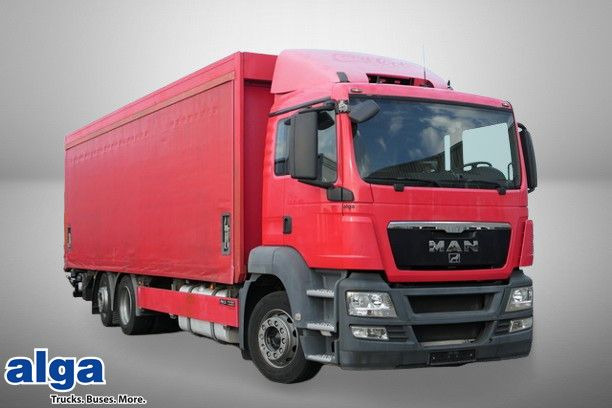 MAN 26.400 TGS LL 6x2, LBW 2.0to., Klima, Navi - Camion cu prelată: Foto 1 MAN 26.400 TGS LL 6x2, LBW 2.0to., Klima, Navi - Camion cu prelată: Foto 1