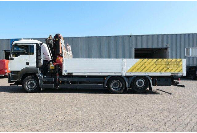 Camion platformă MAN 26.440 TGS LL 6x2, Palfinger PK 22002, Klima,AHK: Foto 7