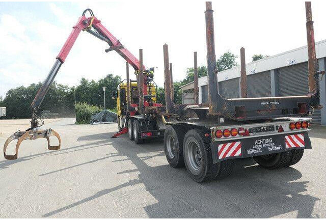 MAN 26.540 TGX 6x4, Kombizug, Huttner LNZK 20 - Camion forestier: Foto 5 MAN 26.540 TGX 6x4, Kombizug, Huttner LNZK 20 - Camion forestier: Foto 5
