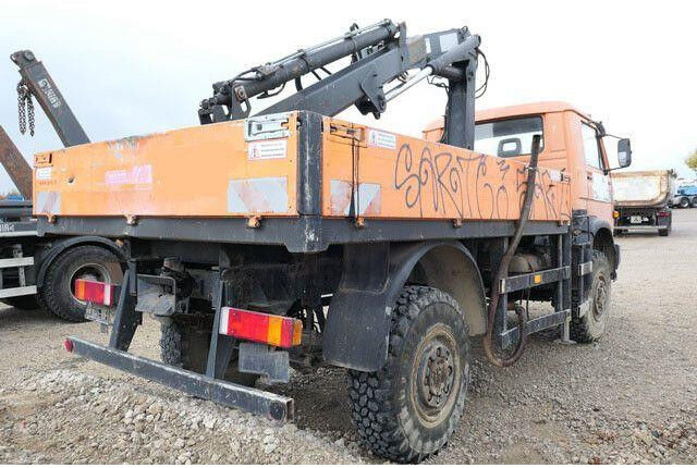 MAN 9.150 4x4, Allrad, Hiab 071 AW, Einzelbereifung - Camion platformă: Foto 2 MAN 9.150 4x4, Allrad, Hiab 071 AW, Einzelbereifung - Camion platformă: Foto 2
