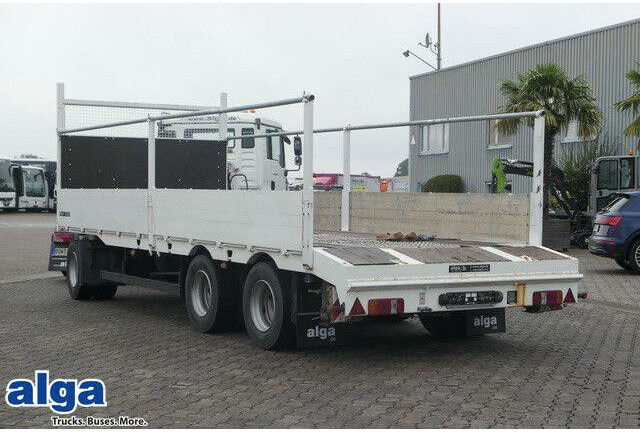 MEUSBURGER MPJ 3, Rampen, Luft-Lift, Bordwände, Container - Remorcă platformă: Foto 1 MEUSBURGER MPJ 3, Rampen, Luft-Lift, Bordwände, Container - Remorcă platformă: Foto 1