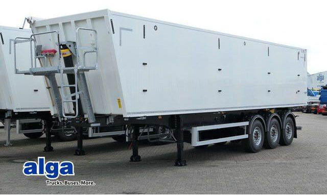 Mega Alu, 56m³, Kombitüren, Getreide, SAF, Luft-Lift - Semiremorcă basculantă: Foto 1 Mega Alu, 56m³, Kombitüren, Getreide, SAF, Luft-Lift - Semiremorcă basculantă: Foto 1