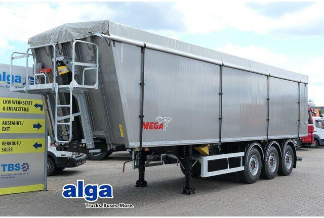 Mega MNL, Alu, 52m³, Kombitür, SAF, Luft-Lift - Semiremorcă basculantă: Foto 1 Mega MNL, Alu, 52m³, Kombitür, SAF, Luft-Lift - Semiremorcă basculantă: Foto 1