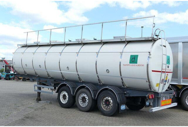 Menci SA 105/Lebensmittel Tank 32 cbm./12x auf Lager! - Semiremorcă cisternă: Foto 5 Menci SA 105/Lebensmittel Tank 32 cbm./12x auf Lager! - Semiremorcă cisternă: Foto 5