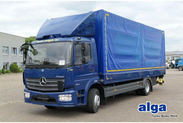 Mercedes-Benz 1224 L Atego 4x2, 7.200mm lang, AHK, LBW, Euro 6 - Camion cu prelată: Foto 1 Mercedes-Benz 1224 L Atego 4x2, 7.200mm lang, AHK, LBW, Euro 6 - Camion cu prelată: Foto 1