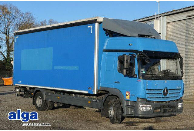 Mercedes-Benz 1330 Atego 4x2, Schlafliege, LBW, AHK, Klima - Camion cu prelată: Foto 1 Mercedes-Benz 1330 Atego 4x2, Schlafliege, LBW, AHK, Klima - Camion cu prelată: Foto 1