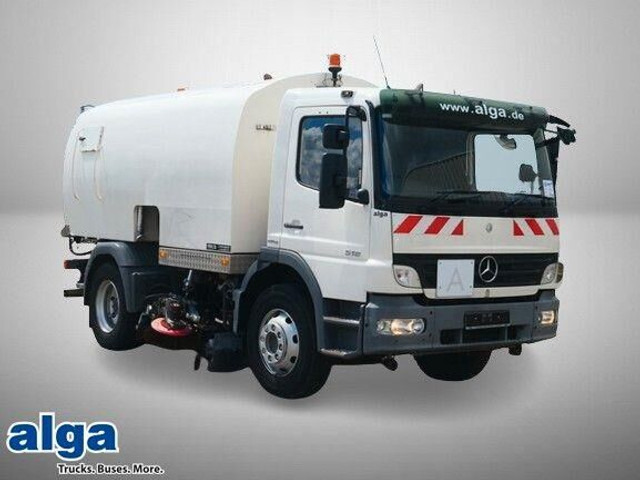 Mercedes-Benz 1518 LKO Atego 4x2, Kobit-Aufbau, 8m³,Wassertank - Măturătoare stradală: Foto 1 Mercedes-Benz 1518 LKO Atego 4x2, Kobit-Aufbau, 8m³,Wassertank - Măturătoare stradală: Foto 1