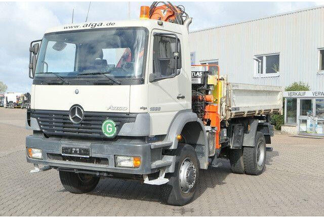 Mercedes-Benz 1828 Atego 4x4, Atlas AK 105.1, Funk, Hydr., AHK - Camion basculantă: Foto 4 Mercedes-Benz 1828 Atego 4x4, Atlas AK 105.1, Funk, Hydr., AHK - Camion basculantă: Foto 4