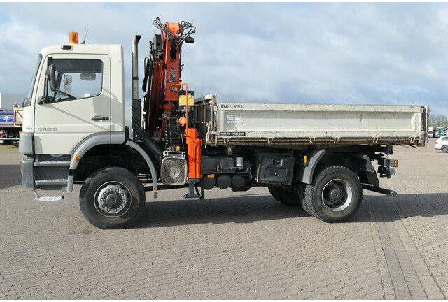 Mercedes-Benz 1828 Atego 4x4, Atlas AK 105.1, Funk, Hydr., AHK - Camion basculantă: Foto 5 Mercedes-Benz 1828 Atego 4x4, Atlas AK 105.1, Funk, Hydr., AHK - Camion basculantă: Foto 5