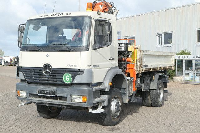 Mercedes-Benz 1828 Atego 4x4, Atlas AK 105.1, Funk, Hydr., AHK - Camion basculantă, Camion cu macara: Foto 4 Mercedes-Benz 1828 Atego 4x4, Atlas AK 105.1, Funk, Hydr., AHK - Camion basculantă, Camion cu macara: Foto 4