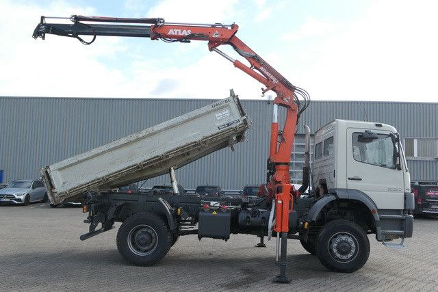Mercedes-Benz 1828 Atego 4x4, Atlas AK 105.1, Funk, Hydr., AHK - Camion basculantă, Camion cu macara: Foto 2 Mercedes-Benz 1828 Atego 4x4, Atlas AK 105.1, Funk, Hydr., AHK - Camion basculantă, Camion cu macara: Foto 2