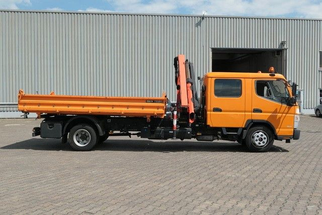 Mitsubishi Fuso Canter 7C18D, Palfinger PK 7001-KA, DOKA - Autoutilitară basculantă, Autoutilitară cabină dublă: Foto 2 Mitsubishi Fuso Canter 7C18D, Palfinger PK 7001-KA, DOKA - Autoutilitară basculantă, Autoutilitară cabină dublă: Foto 2
