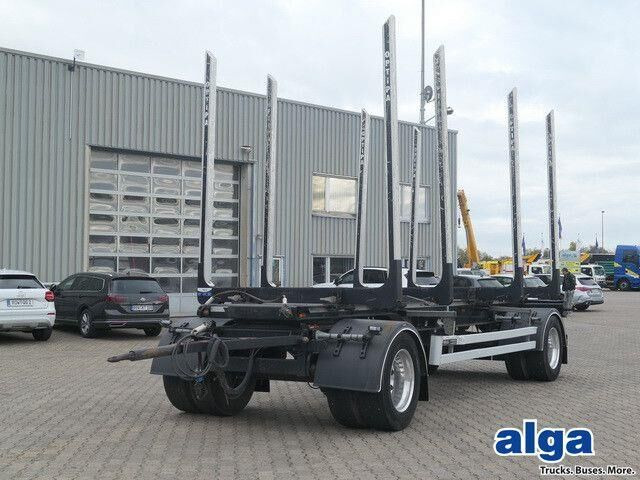 Pavic HTA 20, Alu-Felge, verstellbare Rungen, SAF, TOP - Remorcă transport busteni: Foto 1 Pavic HTA 20, Alu-Felge, verstellbare Rungen, SAF, TOP - Remorcă transport busteni: Foto 1