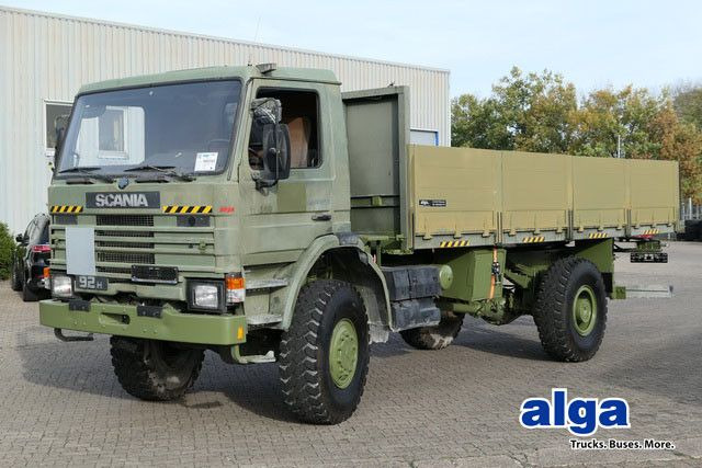 Scania P92HK 4x4, Allrad, Einzelbereifung, Klima, 40tkm - Camion platformă: Foto 1 Scania P92HK 4x4, Allrad, Einzelbereifung, Klima, 40tkm - Camion platformă: Foto 1