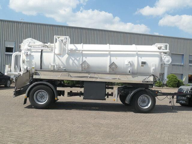 Tank Tollense, Schmidt Saugaufbau für Schlamm, 14m³ - Remorcă cisternă: Foto 2 Tank Tollense, Schmidt Saugaufbau für Schlamm, 14m³ - Remorcă cisternă: Foto 2