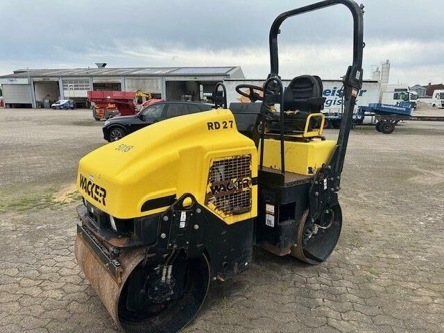 Wacker RD27-100, Tandem, 1m Bandagen, Vibration - Cilindru compactor: Foto 2 Wacker RD27-100, Tandem, 1m Bandagen, Vibration - Cilindru compactor: Foto 2