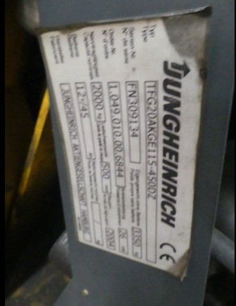 2 Chariots élévateur au gaz Jungheinrich TFG20A - Motostivuitor: Foto 4 2 Chariots élévateur au gaz Jungheinrich TFG20A - Motostivuitor: Foto 4