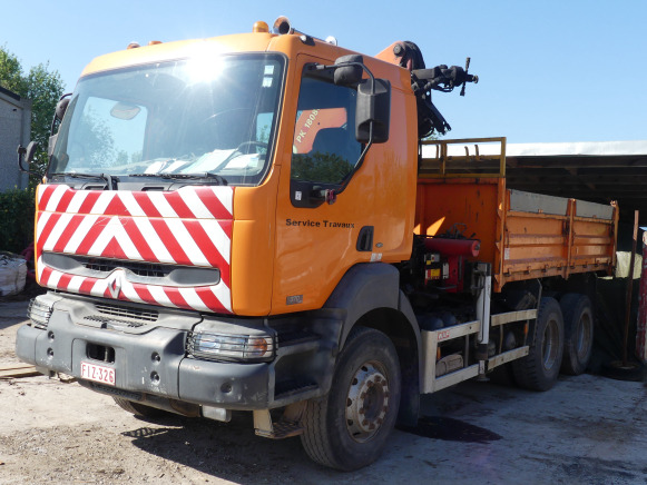 Camions benne avec grue Renault 370 dci - Camion basculantă, Camion cu macara: Foto 3 Camions benne avec grue Renault 370 dci - Camion basculantă, Camion cu macara: Foto 3