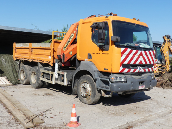 Camions benne avec grue Renault 370 dci - Camion basculantă, Camion cu macara: Foto 1 Camions benne avec grue Renault 370 dci - Camion basculantă, Camion cu macara: Foto 1