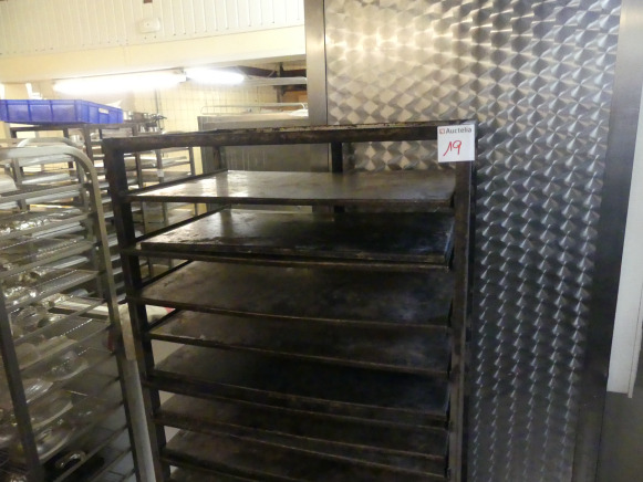 Chariot de four avec platine 60x40 cm (4 bords) - Utilaj brutarie: Foto 3 Chariot de four avec platine 60x40 cm (4 bords) - Utilaj brutarie: Foto 3