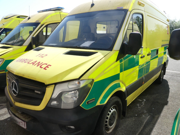 REF:21 - Ambulance Mercedes-Benz Sprinter (2015-331.515 km) - Ambulanță: Foto 1 REF:21 - Ambulance Mercedes-Benz Sprinter (2015-331.515 km) - Ambulanță: Foto 1