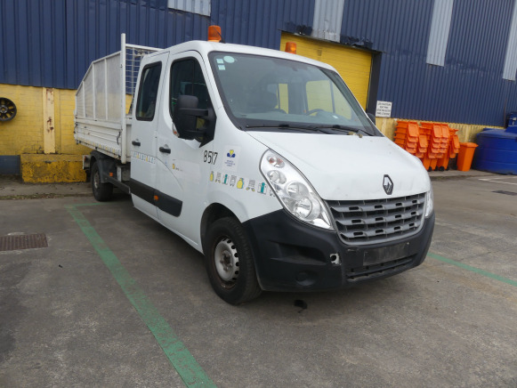 REF:6517 - Camionnette benne basculante Renault Master (VIN: VF1VBH4S250750698) - Autoutilitară basculantă, Autoutilitară cabină dublă: Foto 2 REF:6517 - Camionnette benne basculante Renault Master (VIN: VF1VBH4S250750698) - Autoutilitară basculantă, Autoutilitară cabină dublă: Foto 2