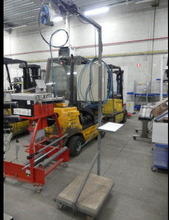 Potence de levage - Stivuitor: Foto 1 Potence de levage - Stivuitor: Foto 1