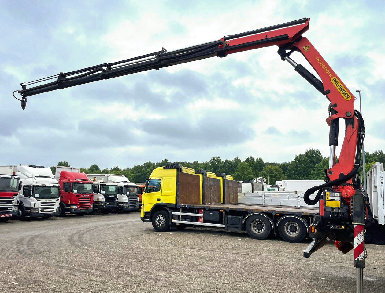 PALFINGER PK 20001 K C crane, year 2015, remote control, extra functions - Macara montată: Foto 5 PALFINGER PK 20001 K C crane, year 2015, remote control, extra functions - Macara montată: Foto 5